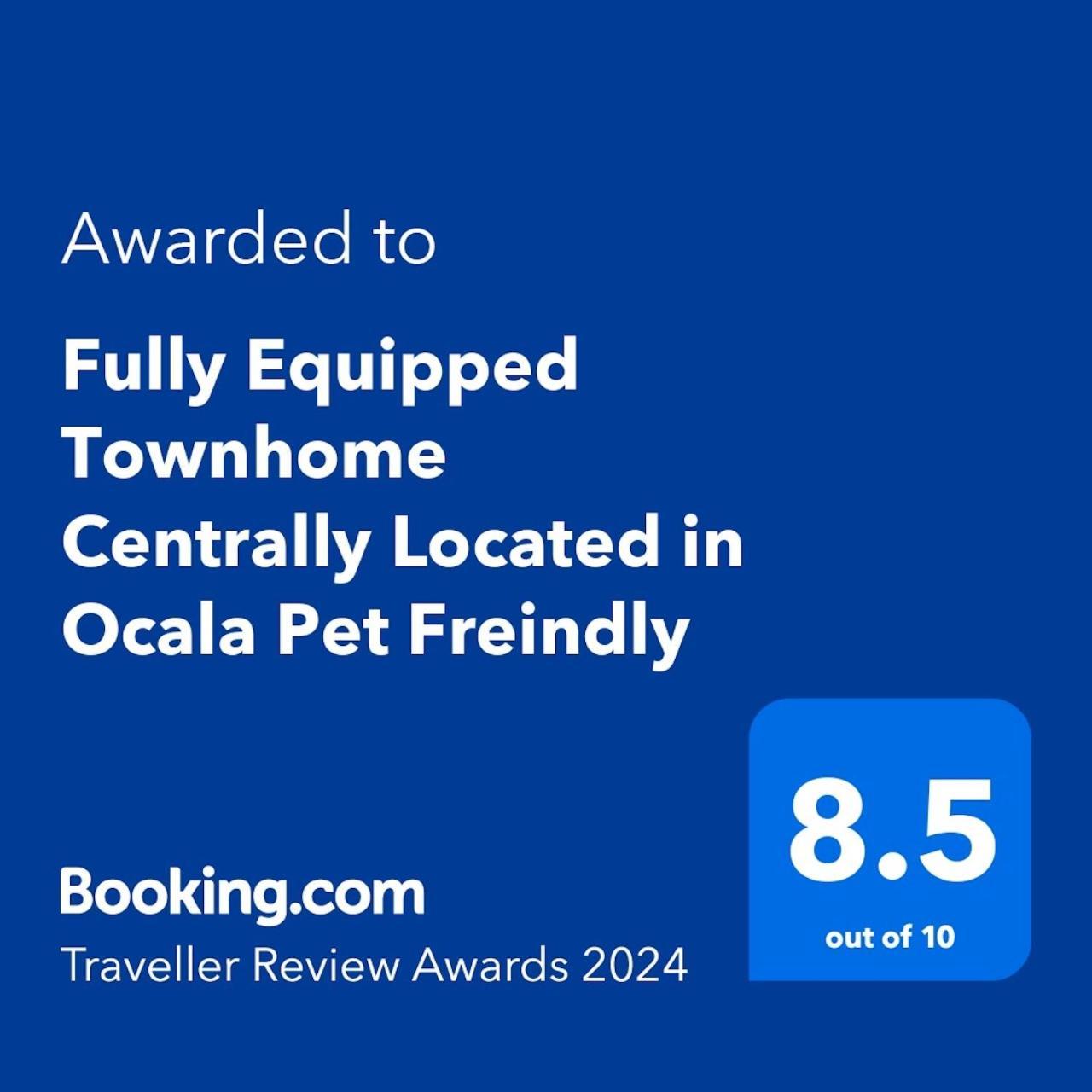 Spacious Townhome Ocala, Central Location, Newly Renovated, Pets Welcome Exteriér fotografie